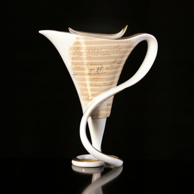 Antonin Dvorak Porcelain Coffee Set Creamer Limited Edition Crystallo by Thun Studio 6