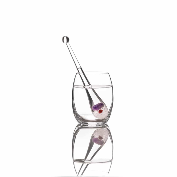 Droplet Vino gemstone vino glass crystallo by vitajuwel