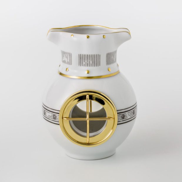 Jules Verne Porcelain Tea Set Creamer Limited Edition Crystallo by Thun Studio 1072e