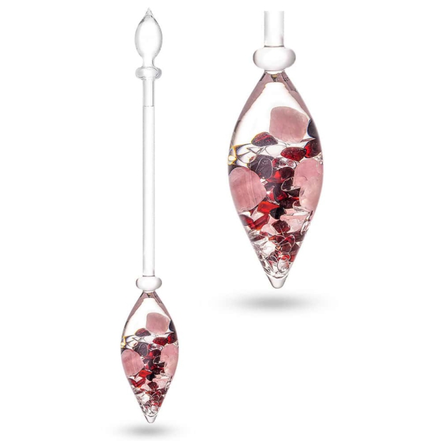 Love gemstone vial crystallo by vitajuwel double